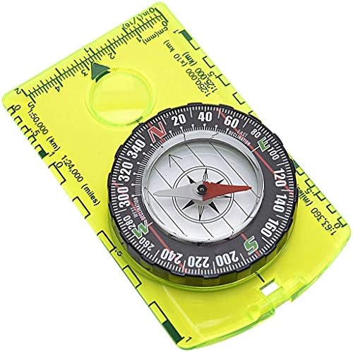 CZDYUF Vanjska oprema Profesionalni kompas Rotirajuće okvire univerzalne i pouzdane avanturističke dodatke za penjanje