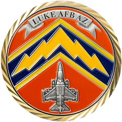 Zrakoplovne zrakoplovne snage Sjedinjenih Država Usaf Luke AFB Glendale Arizona Challenge Coin