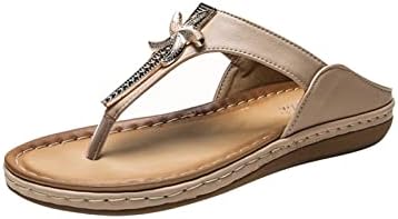 Ljetne sandale za žene ugodno lagano prozračna plaža sandala na plaži casual otvorena za gležnjeve cipele obuće obuće