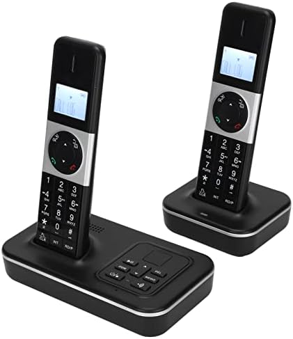 Proširivi bežični telefonski sustav D1002 TAM-D 1.6in Handy Telefon Business Ured Home Digital Bežični za snimanje Telefon, s mutama,