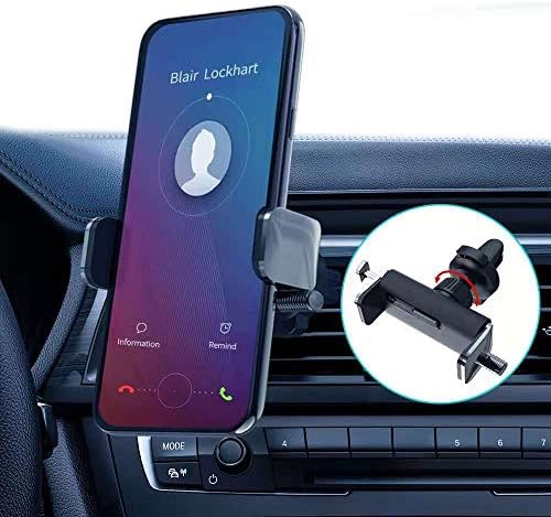 WILLMMAX CAR CAR FOUNT, držač telefona za od ventilacijske automobile za automobil, Univerzalni stalak za mobitel, Hands Free Cradle