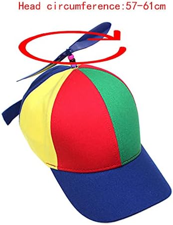Labanca za odrasle i djecu odvojivi šešir propelera novitet spinning helikopter šešir božićni poklon