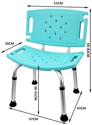Stolice za kupanje Fehun, aluminijska stolica za kupanje trudnice za kupanje kapka za kupanje Stolica stara kupaonica tuš stolica