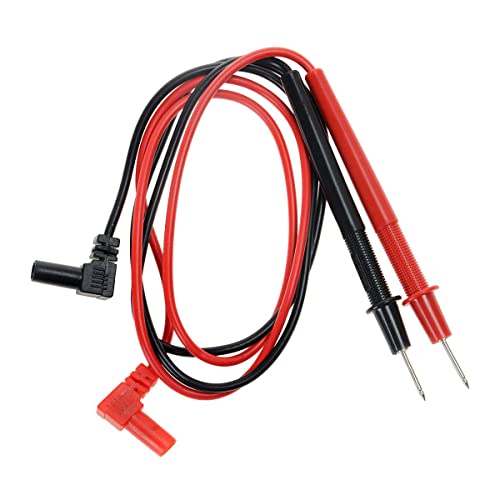 Yxq banana utikač multimeterska sonda za ispitivanje olovke za povezivanje kabela 2,6ft 1000V crni crveni par za digitalni multimeterski