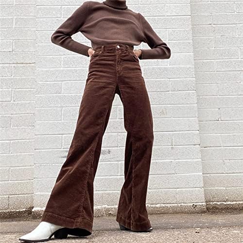 Cokuera retro ulične traperice za žene krute boje za ručak mikro izrezane hlače Ravne noge Pokusne hlače hlače