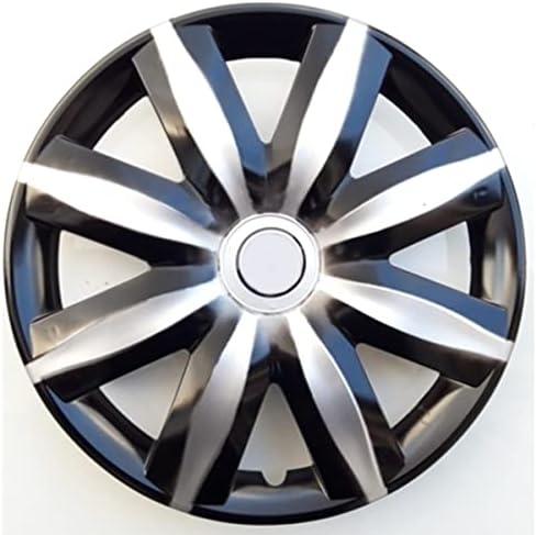Copri set od 4 kotača s 14-inčnim srebrno-crnim hubcap-om Snap-on odgovara Hyundai