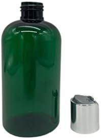 Prirodne farme 8 oz zeleni boston BPA Slobodne boce - 2 pakiranje praznih spremnika za ponovno punjenje - esencijalna ulja - aromaterapija