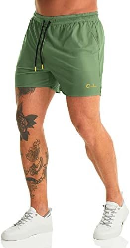 Ouber muški lagani atletski kratki trening brze suhe kratke hlače za trčanje u teretani u teretani kratke hlače