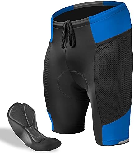 Aero Tech muški gel Gel Touring u SAD -u podstavljene kratke hlače s inovativnim mrežnim džepovima