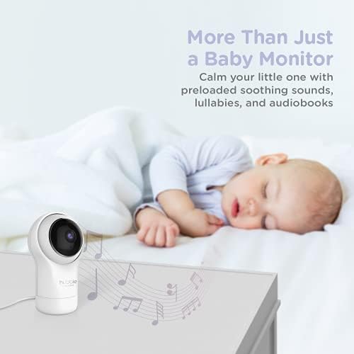 Video monitor za bebe od 5 s kamerom i zvukom, DVR za noćni vid, pomicanje, naginjanje, zumiranje; dvosmjerni razgovor, uspavanke i