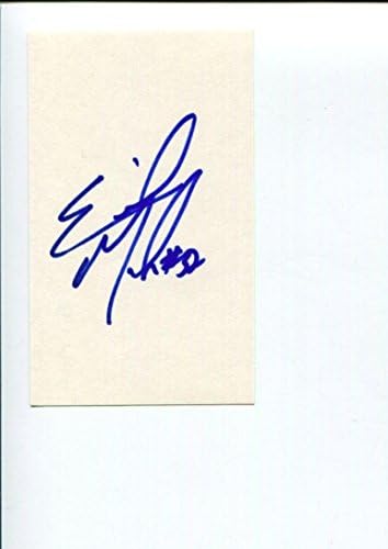 Eric Mick Duke Blue Deville, prvak 1991-92, potpisao je autograme izrezane na fakultetu