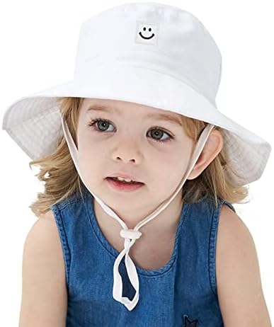 Dječji sunčani šešir Smile Lice Toddler Sun Hat Upf 50+ Zaštita od sunca Podesivi dječji šeširi za djevojčice dječaci