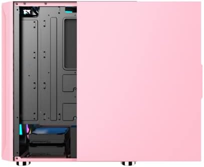 Leslied Novi pink kućište ATX Mid-Tower za gaming PC, USB 3.0 za киберспортивных igre, uredski stol konzole, računala Ice Drill, 8