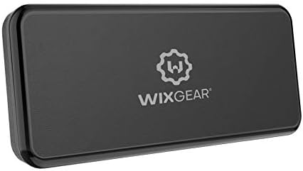 WixGear Magnetic Phone Mount, Universal Stick na pravokutniku ravne nadzorne ploče Magnetskog nosača automobila, za mobitele i mini