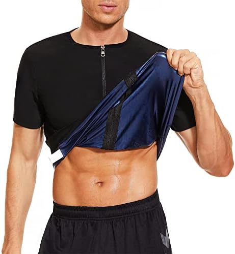 Sportski prsluk za saunu za muškarce, sauna odijelo za zadržavanje topline, pulover, majica za vježbanje, Majica Bez rukava, oblikovač