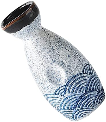 Bestonzon Vino sake tradicionalna boca Vintage izvrsni stil ostakljena ohlađena čaša keramička vruća pukotina poklon tokkuri hladni