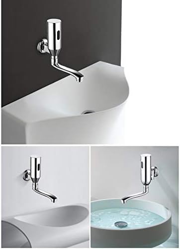 Zidni nosač kupaonice bez dodira senzora za kretanje chrome mesing automatski smisao Dodirnite Toplo hladnu vodu Mikser Smart infracrvene
