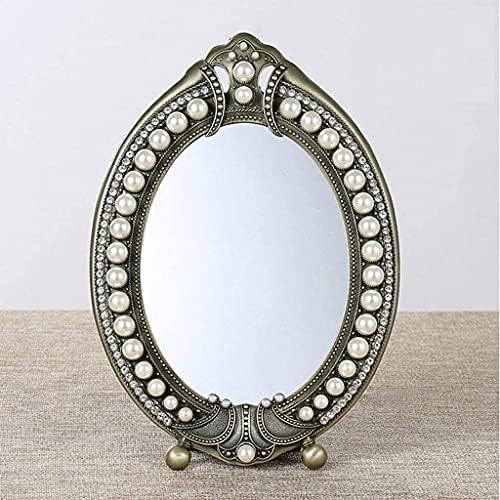 Ispraznost ogledalo šminka ogledalo, europsko-stil metalne radne površine jednokratno isprazno ogledalo hd ljepota kozmetičko ogledalo