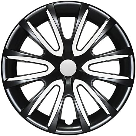 OMAC 16 -inčni hubcaps za GMC Sierra Grey i White 4 PCS. Poklopac naplataka na kotači