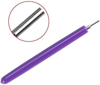 Hilitand 3pcs alati za quilling papir Postavljanje igle za igle s prorezom olovke ukrasi za olovku