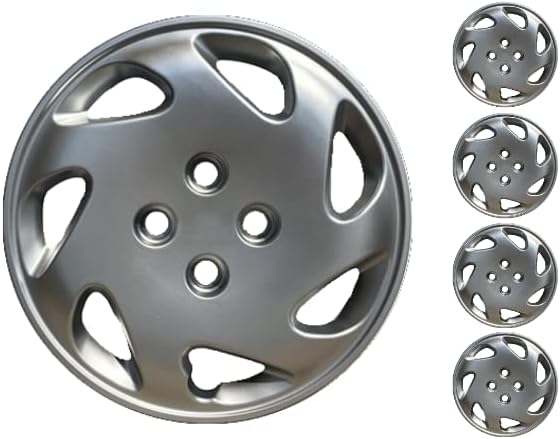 Copri set od 4 kotača s 14-inčnim srebrnim hubcap vijkom na Toyota camry