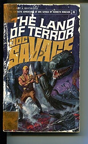 Doc Savage-Zemlja užasa- 8-Robson-1. izdanje-Gee-Naslovnica Doug Rosa Gee
