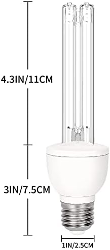 Žarulja za dezinfekciju od 15 vata 254NM UV GERMICIDNA svjetiljka s ozonskim priključkom od 926/927