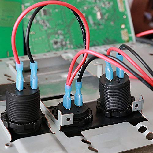 Ruofeng je potpuno izoliran ženski konektor Spade Quick Isconnect Wire Spade Crimp Terminal Pack od 100