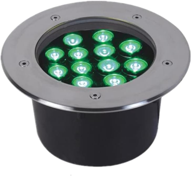 Akspet 2PCS/LOT AC220V/12V 9W/12W LED okrugla žarulja 304 Poklopac od nehrđajućeg čelika Crveno/žuto/plavo/zeleno/ljubičasto svjetlo