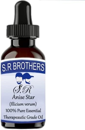 S.r Brothers Anise Star čisto i prirodno terapeautičko esencijalno ulje s kapljicama 100 ml