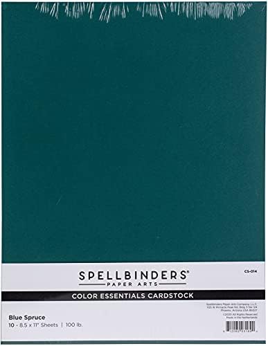 Spellbinders Cardstock 8.5x11 10p Bluesproce, plava