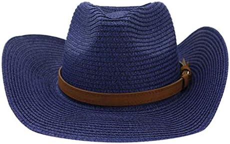 Široki kaubojski divlji šešir Zapadne žene kape za kape za plažu slamnasta kapice za bejzbolske kape za žene