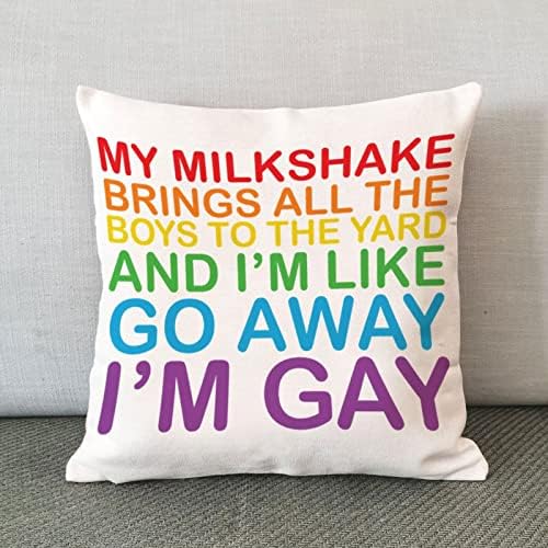 Ja sam poput odlaska, ja sam gay bacač jastuka omota romantični jastuk za jastuk jednakost lgbtq gay ponos lezbijski jastuk pokrov