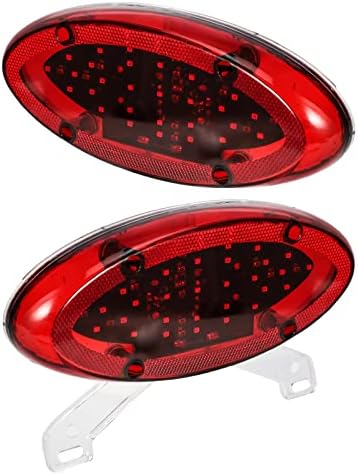 9.5 ovalna crvena LED dioda 9.5 stop okretanje kočnica stražnja svjetla registarske pločice 69 LED svjetla s držačem registarske pločice