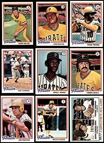 1978. Topps Pittsburgh Pirates Team Set Pittsburgh Pirates NM Pirates