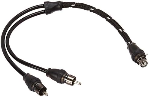 Rockford Fosgate RFITY-1F Y Adapter 2 mužjaka na 1 ženski signalni kabel