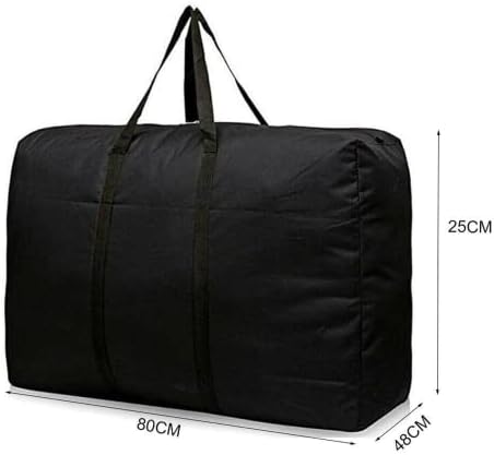 1PC Velike vodootporne torba za prtljage za kupovinu Kockice bez tkana tkanina 80 * 48 * 25cm alat za pakiranje kućnog skladišta
