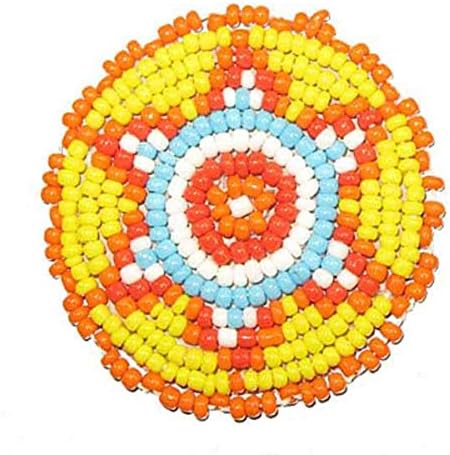 Rozete od perli 1-1/2 perla radna dekorativna aplikacija kožna zanata medaljon