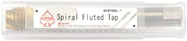 Aceteel M5 x 0,5 Spiralna flauta presvučena titanom, TIN Presvuk HSS Spiral Flaute Thread Tap M5 x 0,5