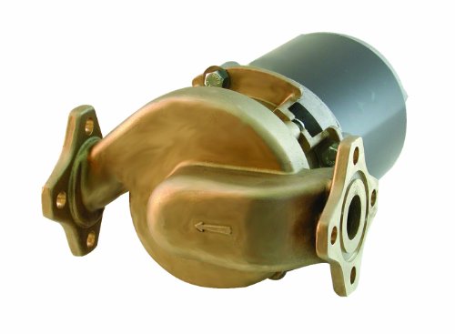 AMT pumpa 5720-97 inline centrifugalna cirkulatorska pumpa, bronca, 1/4 KS, 1 faza, 115V, krivulja D