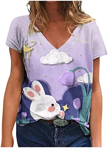 Cvjetna bluza i majica za Tinejdžerke od pamuka s kratkim rukavima u obliku čamca u obliku čamca, Slatki gornji dio za kosplej sa životinjskim