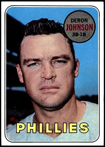 1969. Topps 297 Deron Johnson Philadelphia Phillies Ex/MT+ Phillies