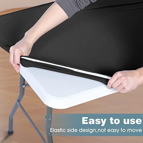 Chengu spandex stolnjak s tabelicom za rastezanje elastična elastična opremljeni stol za piknik pokrov za pranje preklopnog tablice