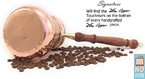 YDB Copper-2021-PCD serija-Thurkish Grčki arapski armenski lonac za kavu s drvama/debeli čvrsti čekirani antikni bakar Cezve, Jezve,