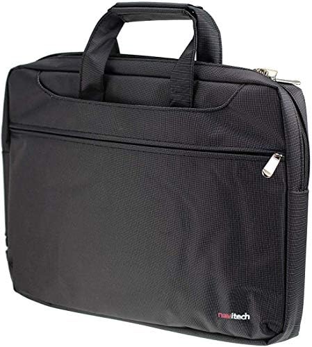 Navitech Black Sliek Premium Water otporna torba za prijenosno računalo-kompatibilna s Acer Chromebook CB315-3H-C2HN 15.6