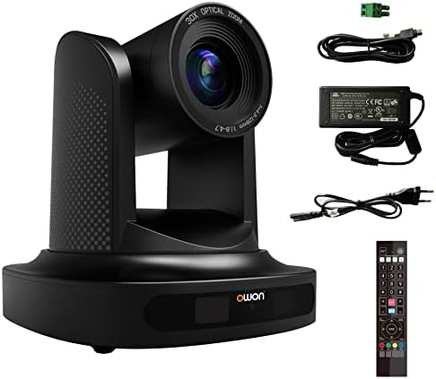 OWON NDI30X Live Streaming PTZ kamera, 3G-SDI IP Livestream Camera Podrška Poe & ND/HX Full HD 1080P 60FPS sa 30x optičkim zum-om za