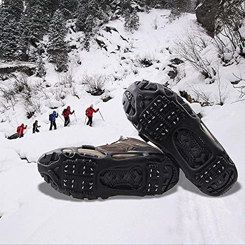 Ledeni zglobovi snijeg vuče prošetaju hodajući po snježnim čizmama cipele ledena zima hodanja Anti Slip 24 24 šiljci Crampons ledeni