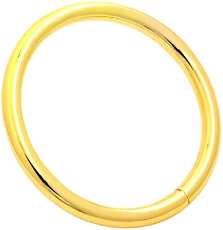 Tianbang 1,5 Unutarnji promjer O prstena bez zavarenog - zlato - pakiranje od 4