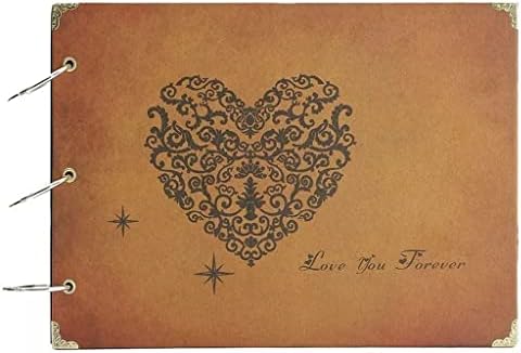 Midfgu album ručno izrađena diy obiteljska knjižica Majčinski dan godišnjica putovanja Rođendan 30 listova crnog papira