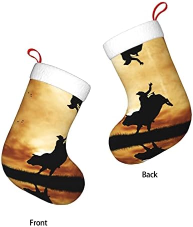 Cool Bill RidingPersonalizirana božićna čarapa za kućni odmor božićne zabave ukrasi